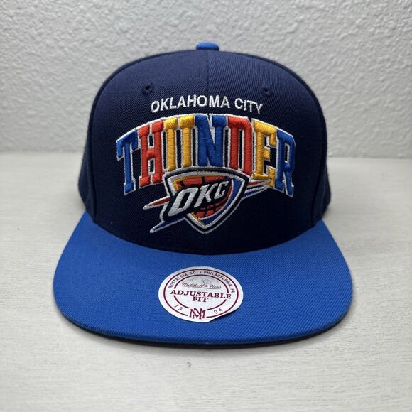 Mitchell & Ness OKC Thunder NBA Snapback Hat - Picture 1 of 6